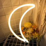 Cartel media luna neon a USB y a pilas A10 - Image 2