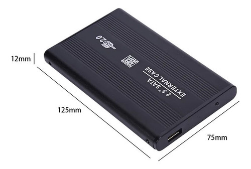 Case Externo 2.5 Usb 2.0 - Discos Sata De Notebook Gabinete - Image 7