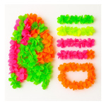 Collares Hawaianos X 12 Fiestas Eventos Cotillon Yjo417 - Imagen 4