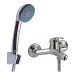 Combo Flor Ducha Cuadrada 20 Cm + Duchador 3 Funciones - Image 5