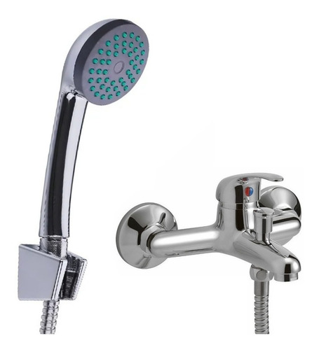 Combo Flor Ducha Cuadrada 20 Cm + Duchador 3 Funciones - Image 5