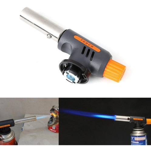 Combo Soplete Flambeador + 1 Mini Garrafa Gas Butano - Image 6