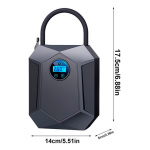 Mini compresor inflador con medidor St5504 - Image 7