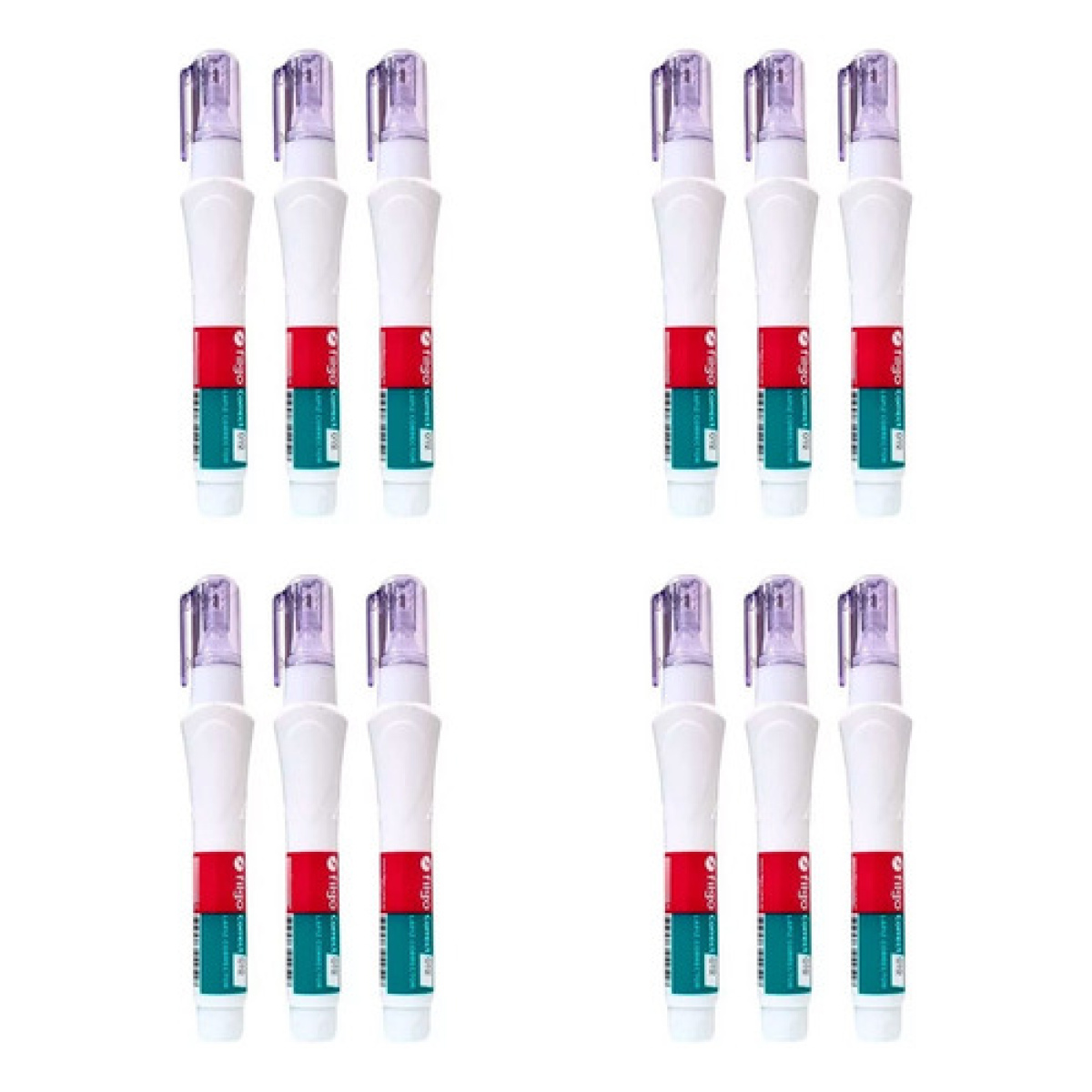 Corrector Escolar Liquid Paper Blanco Lapiz Filgo 7 Ml X12 - Image 1