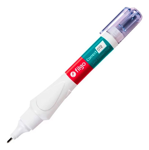 Corrector Escolar Liquid Paper Blanco Lapiz Filgo 7 Ml X12 - Image 2
