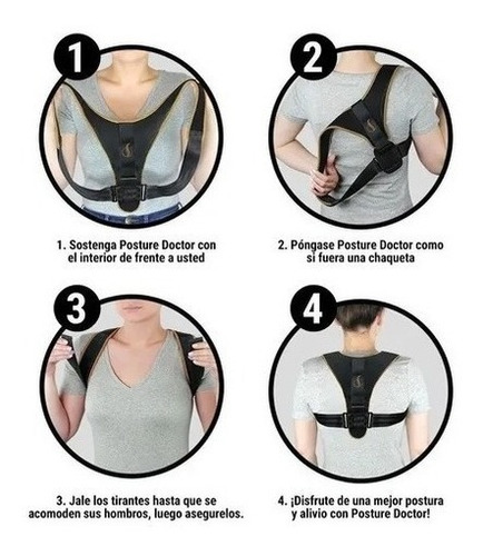 Corrector Postural Faja Postura Espalda Posture Doctor - Image 5