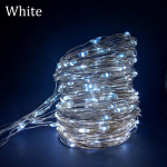 Cortina tira luces LED blanco frío - Image 3