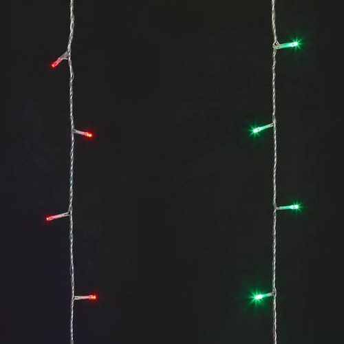 Guirnalda cortina led multicolor - 2.30 metros y 144 Zle-8 - Image 4