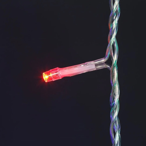 Guirnalda cortina led multicolor - 2.30 metros y 144 Zle-8 - Image 3