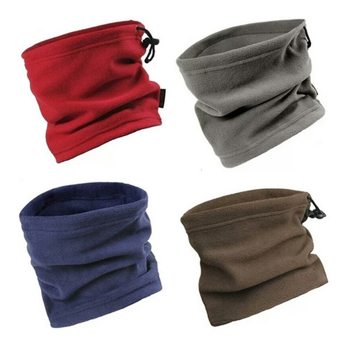 Cuello Polar Invierno Abrigo Frío Termico Con Cordon Ajuste - Image 45