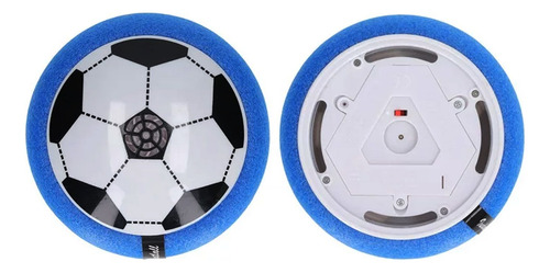 Disco Pelota De Futbol Flotadora Luminosa A Pilas Tipo Tejo - Imagen 12