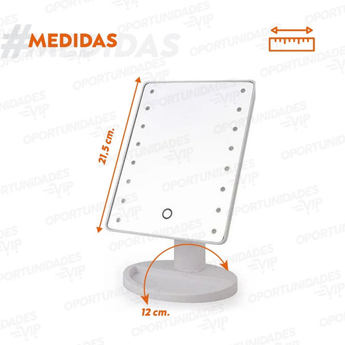 Espejo rectangular con luces LEDS - Image 9