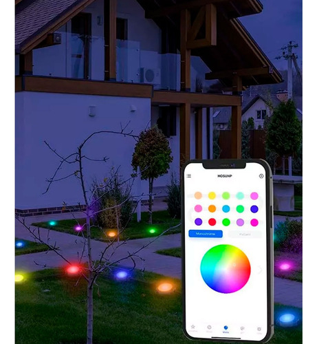 Estacas Led para el jardín marca caminos 15 luces multicolor 7222 - Image 3