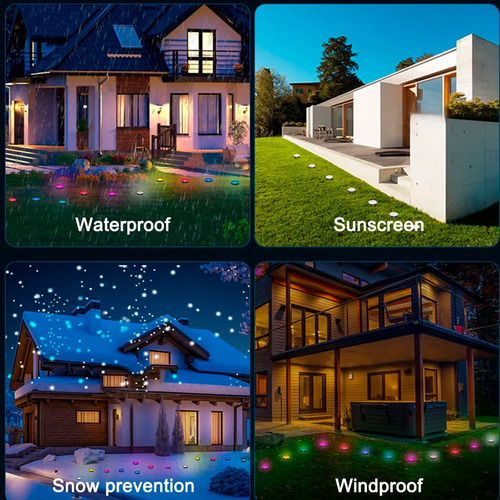 Estacas Led para el jardín marca caminos 15 luces multicolor 7222 - Image 2