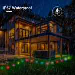 Estacas Led para el jardín marca caminos 15 luces multicolor 7222 - Image 4