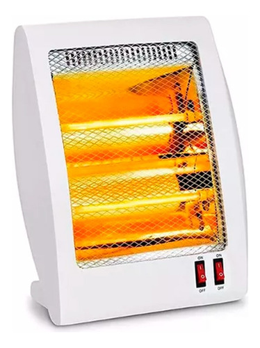 Estufa calefactor pantalla eléctrica con dos tubos Avl - Image 4
