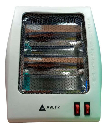 Estufa calefactor pantalla eléctrica con dos tubos Avl - Image 6