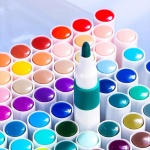 Marcadores X 80 fibrones doble punta - Image 4