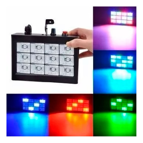 Flash audio rítmico 12 LEDS - Image 2