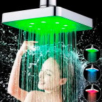 Flor de ducha con luz LED Yc-8516 - Image 4