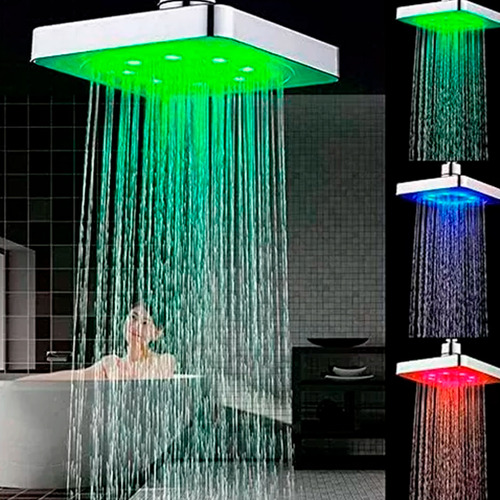 Flor de ducha con luz LED Yc-8516 - Image 15