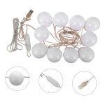 10 Focos led para espejo usb - 4,95 metros - Image 9