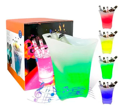 Frapera hielera con parlante y luces 14361 - Image 9