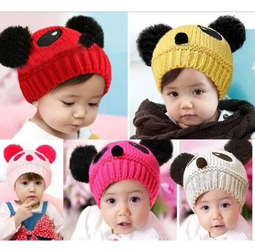 Gorro de lana diseño oso panda Hw-054 - Imagen 10