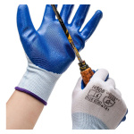 Guantes Trabajo Antideslizantes Reforzados Tela Y Goma 300# - Image 26