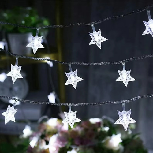 Guirnalda 20 estrellas LED blancas - Image 4