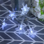 Guirnalda 20 estrellas LED blancas - Image 5