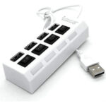 Hub Multiplicador 4 Puertos Usb Zapatilla Adaptador 2.0 - Image 6