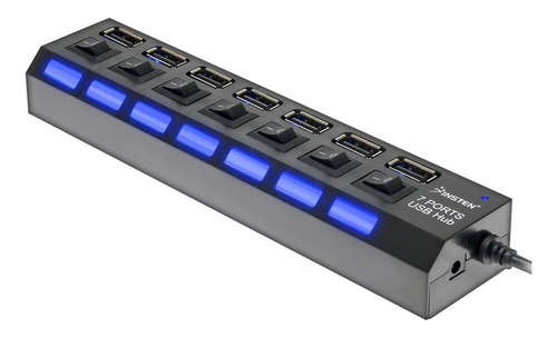 Hub_Usb_7_Puertos_Multiplicador_Extensor_Carga_Y_Datos_Aae_D_670902-MLA46669783789_072021-O.jpg Hub Usb 7 Puertos Multiplicador Extensor Carga Y Datos Aae - Image 10