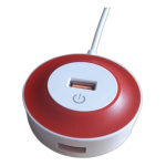 Hub USB táctil con LED 4 puertos USB 2.0 - Image 2