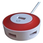 Hub USB táctil con LED 4 puertos USB 2.0 - Image 5