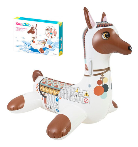 Inflable De Pileta Playa Alpaca Infantil Verano Niños 21322 - Image 2