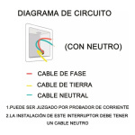 Interruptor tecla inteligente con WiFi Il540 - Imagen 17