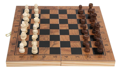 Juego 3 en 1 ajedrez damas y backgammon - Image 3