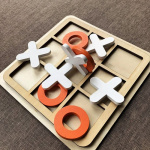 Juego De Mesa Tateti Madera Tablero Entretenimiento Mt08954 - Image 3