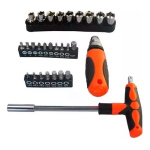 Kit llave T y destornillador 28 piezas Sdy-94110 - Image 2
