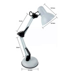 Lampara de escritorio 2 en 1 con base de apoyo y morza ajustable - Image 20