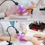 Lámpara luz flexible de uñas para manicura y pedicura Cym07 - Image 4