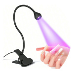 Lámpara luz flexible de uñas para manicura y pedicura Cym07