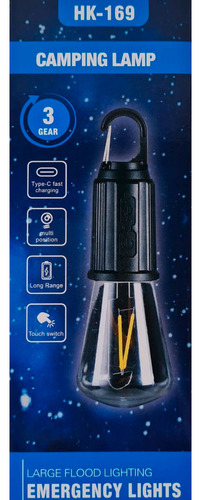 Lámpara de emergencia USB Hk-169 - Image 8