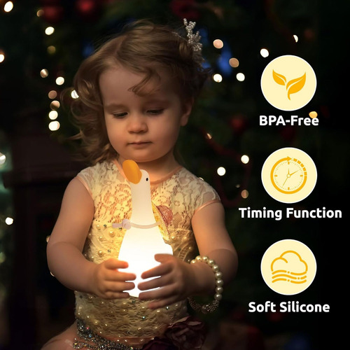 Velador ganso luz muticolor Zh157 - Image 4