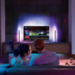 Lámpara Led barra multicolor Rgb 40 cm con control remoto 7159 - Image 2