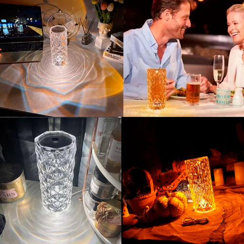 Lámpara LED táctil de acrílico USB recargable S0265 - Image 2