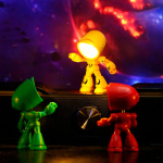 Robot velador luz LED de escritorio 24480 - Image 4