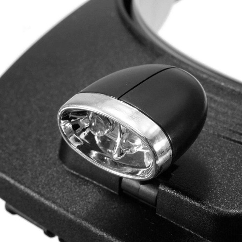 Lentes Lupa 4 Aumentos Luz Led Para Trabajos De Precisión - Image 2