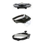 Lentes Lupa 4 Aumentos Luz Led Para Trabajos De Precisión - Image 3